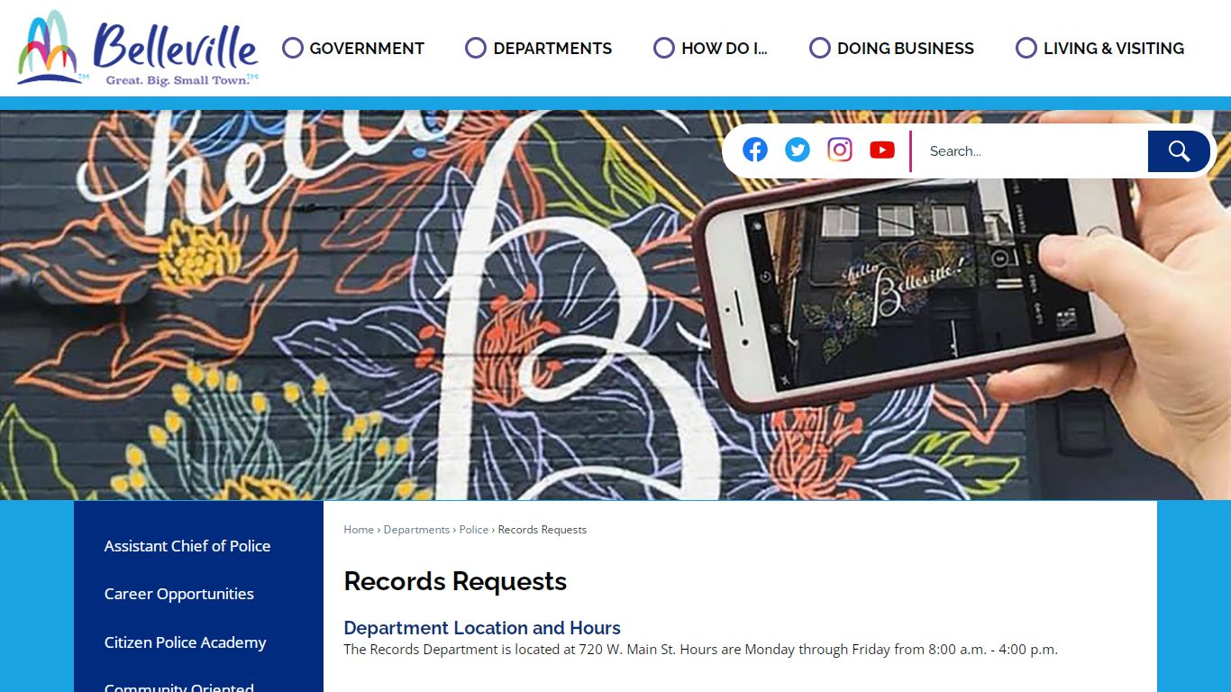 Records Requests | Belleville, IL - Official Website